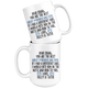 Personalized Great Pyrenees Dog Fuzzy & Tater Dad Craig Coffee Mug (15 oz)