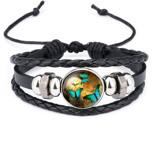 Newest Leather Butterfly Bracelets 2018 - Freedom Look