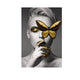 Butterfly Canvas Painting For Living Room - Freedom Look