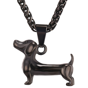 Lovely Dachshund Necklace - Freedom Look