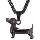 Lovely Dachshund Necklace - Freedom Look