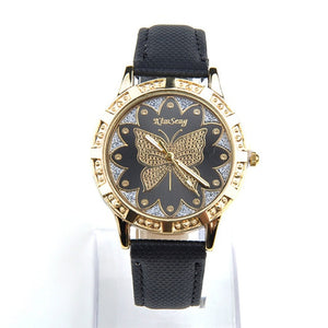 Butterfly Leather Watch - New Design for 2018 - Freedom Look