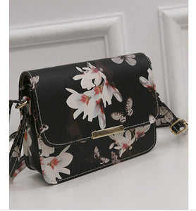 Luxury 2017 Women Bag With Butterfly Printed PU Leather - Freedom Look