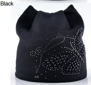 Lovely Butterfly Beanie Hat for Autumn and Winter 2017 - Freedom Look