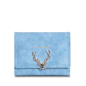 Deer Women Leather Wallet - Limited Edition - Freedom Look