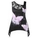 Butterfly Sleeveless Top Vest - Freedom Look