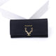 Latest Deer Women Leather Long Wallet - Freedom Look