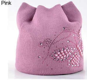 Lovely Butterfly Beanie Hat for Autumn and Winter 2017 - Freedom Look