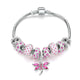 Pink Butterfly Charm Bracelets - Freedom Look