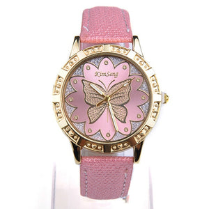 Butterfly Leather Watch - New Design for 2018 - Freedom Look