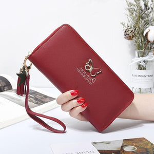 HQ Butterfly Long Wallet - 7 Colors
