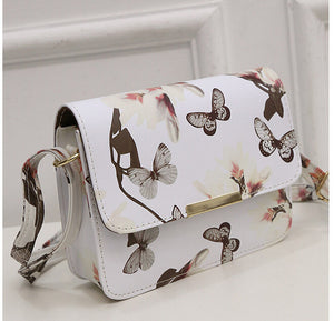 Luxury 2017 Women Bag With Butterfly Printed PU Leather - Freedom Look