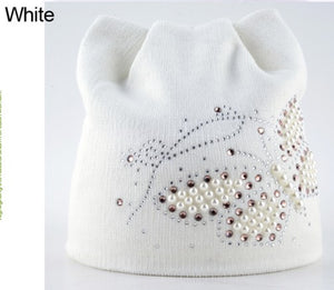 Lovely Butterfly Beanie Hat for Autumn and Winter 2017 - Freedom Look