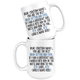 Personalized Best Irish Setter Dad Coffee Mug (15 oz)