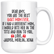 Personalized Goats Jasper, Merlin Xena Mom Coffee Mug (15 oz)