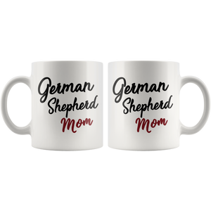 German Shepherd Mom Coffee Mug (11 oz) - Freedom Look