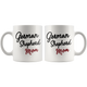 German Shepherd Mom Coffee Mug (11 oz) - Freedom Look