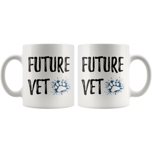 Future Vet Medicine Degree, Veterinarian Student Coffee Mug (11 oz)