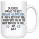 Personalized Belgian Malinois Dog Gaea Dad Fred Coffee Mug (15 oz)