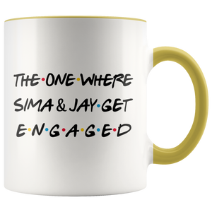 The One Where Sima & Jay Get Engaged Coffee Mug (11 oz)