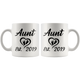 Aunt Established Mug - Aunt Est 2019 Mug - Auntie Established 2019 Mug - Great Gift For Aunt (11 oz) - Freedom Look