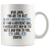 Personalized Black Labrador Dog Cooper Dad John Coffee Mug (11 oz)