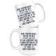 Personalized Best Pitbull Dog Dad Coffee Mug (15 oz)