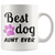 Best Dog Aunt Coffee Mug - Dog Aunt Mug - Greatest Auntie Ever - Great Gift For Aunt (11 oz) - Freedom Look
