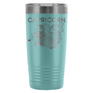 Capricorn Zodiac - Goat Lover 20 oz Vacuum Tumbler - Freedom Look