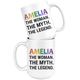 Personalized Lesbian Pride Coffee Mug (15 oz)