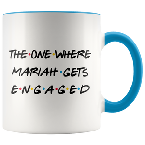 The One Where Mariah Gets Married Colored Coffee Mug (11 oz)