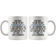 Personalized Schnauzer Dog Lucy & Schroeder Dad Cody Coffee Mug (11 oz)