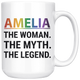 Personalized Lesbian Pride Coffee Mug (15 oz)
