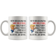Funny Amazing Wife For 8 Years Coffee Mug, 8th Anniversary Wife Trump Gifts, 8th Anniversary Mug, 8 Years Together With My Wifey