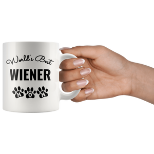 World's Best Wiener Mom Coffee Mug (11 oz)