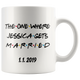 The One Where Jessica Gets Married With Custom Date (11 oz)