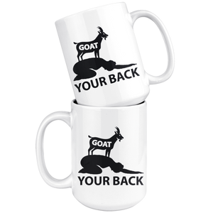 I Goat Your Back Coffee Mug (15 oz) - Freedom Look