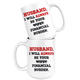 Husband I Will Always Be Your Financial Burden Funny Coffee Mug (15 oz)