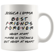 Best Long Distance Friends Forever Coffee Mug (11 oz) - Freedom Look