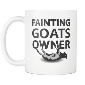 Fainting Goat Owner Gifts - Fainting Goat Coffee Mug - I Like Goats - Funny Lucky Goat Coffee Cup - I Love My Goat - Funny Goat Gift For Men And Women (11 oz) - Freedom Look