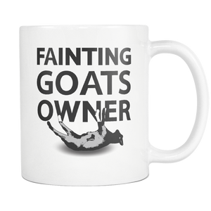 Fainting Goat Owner Gifts - Fainting Goat Coffee Mug - I Like Goats - Funny Lucky Goat Coffee Cup - I Love My Goat - Funny Goat Gift For Men And Women (11 oz) - Freedom Look