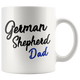 German Shepherd Dad Coffee Mug (11 oz) - Freedom Look