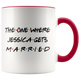 The One Where Jessica Gets Married Colored Coffee Mug (11 oz)