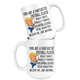 Funny Football Player Trump Coffee Mug (15 oz)