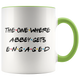 The One Where Abbey Gets Engaged Colored Coffee Mug (11 oz)