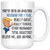 Funny 1st Anniversary Husband Trump Mug, First Anniversary Gifts For Him (15 oz)
