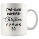 The One Where Christina Turns 30 Years Coffee Mug (11 oz)