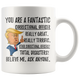 Funny Fantastic Correctional Officer Trump Coffee Mug (11 oz)