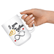 5th Wedding Anniversary Gift For Him And Her, 5th Anniversary Mug For Husband & Wife, Married 5 Years, 5 Years Together, 5 Years With Her (15 oz )
