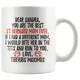 St Bernard Dog Tiberius Maximus Mom Sandra Coffee Mug (11 oz)